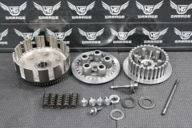 47032001100 Ktm 2012 04-17 85sx Oem Complete Clutch Basket Inner Hub Pressure Plate See Desc