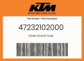 47232102000 Ktm Genuine Inner Clutch Hub - 47232102000 Ktm Genuine Inner Clutch Hub -