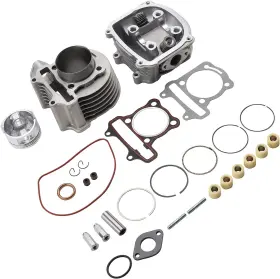 9311 Mofans 150cc 57.4mm Bore Cylinder Top End Rebuild Kit Fit For Moto Scooter 9311 Mofans 150cc 57.4mm Bore Cylinder Top End Rebuild Kit Fit For Moto Scooter