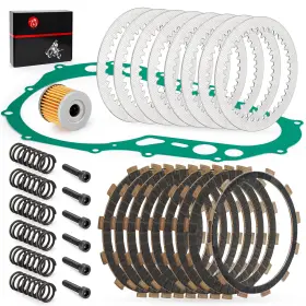 21441-29f00 Moto1988 Ltz400 2x4 03 14 Clutch Friction Steel Plates With Gasket Kit For Suzuki Quadsport 21441-29f00 Moto1988 Ltz400 2x4 03 14 Clutch Friction Steel Plates With Gasket Kit For Suzuki Quadsport
