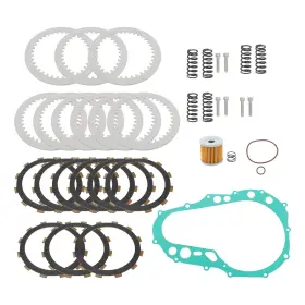 Aud65904d Munirater Plates Kit For Suzuki Quadsport Z400 2003-2014 Heavy Duty Clutch Friction Steel