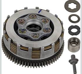 Redcap Cltc-0180 6 Plate Clutch Assembly For Cg150 Cg175 Cg250 Gtx 250 Xmt Efi Motorcycle