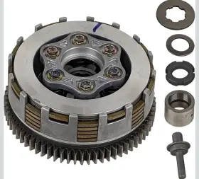 Cltc-0180 Redcap 6 Plate Clutch Assembly For Cg150 Cg175 Cg250 Gtx 250 Xmt Efi Motorcycle