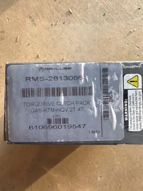 Rms-2813086 Rekluse Torqdrive Repl Clutch Pack Gas-ktm-hqv 2t 4t Used Once