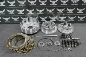 21200-10h00 Suzuki 2008 Rmz250 Oem Complete Clutch W Plates Basket Hub