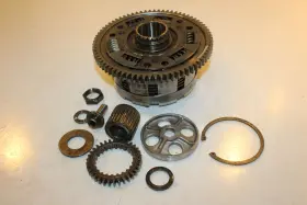 21200-31890 Suzuki 1999 Gsxr 750 Complete Clutch W Plates Basket Hub