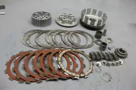 21200-32200 Suzuki 1975 Ts400 Apache Complete Clutch W Plates Basket Hub