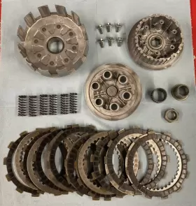 21462-28c33 Suzuki 1989-1998 Oem Rmx250 Rmx 250 93 Complete Clutch Basket Plates Hub Inner 21462-28c33 Suzuki 1989-1998 Oem Rmx250 Rmx 250 93 Complete Clutch Basket Plates Hub Inner