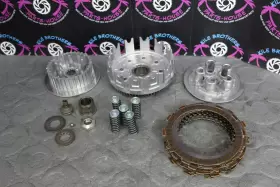 K1308-70017 Suzuki 04-06 2005 Rmz250 Oem Complete Clutch W Plates Basket Hub