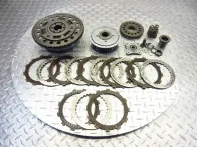 1179094 Triumph 2009 09-16 900 Bonneville Oem Clutch Basket Primary Plates Lot