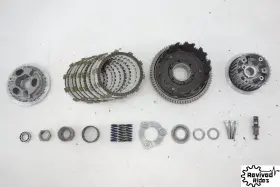 T1171101 Triumph 23-24 Street Triple 765 Tiger 900 Oem Complete Clutch Plates Basket Hub