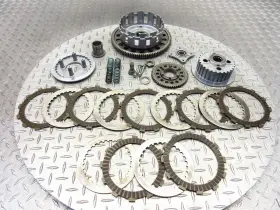 T1179094 Triumph 2014 09-15 Thruxton 900 Clutch Basket Inner Outer Plates Oem Assembly