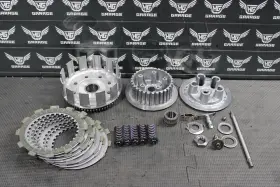 1c3-16150-00-00 Yamaha 2011 05-22 Yz125 Oem Complete Clutch W Plates Basket Hub