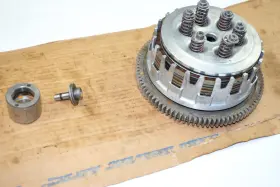 1tv-16150-01-00 Yamaha 1987 Fz700 Fz 700 Genesis Clutch Basket Inner Outer Complete Assembly 1tv-16150-01-00 Yamaha 1987 Fz700 Fz 700 Genesis Clutch Basket Inner Outer Complete Assembly
