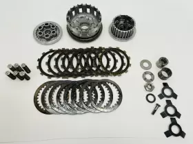 2c0-16150-10-00 Yamaha R6 Oem Clutch Basket Complete Fibers Steels Springs Plates 2c0-16150-10-00 Yamaha R6 Oem Clutch Basket Complete Fibers Steels Springs Plates