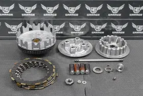 2jx-16371-00-00 Yamaha 1987 87-97 Tw200 Oem Complete Clutch W Plates Basket Hub Springs