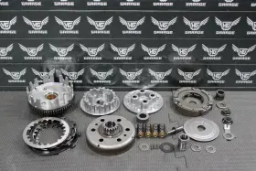 2p2-e6150-00-00 Yamaha 2009 Ttr110e Oem Complete Clutch W Plates Basket Hub Assembly