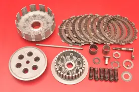 4ew-16150-01-00 Yamaha 1996 93-97 Yz250 Yz 250 Clutch Basket Hub Pressure Plate Disc Complete