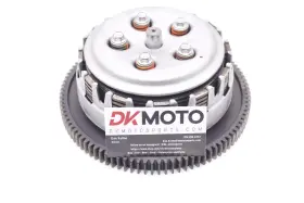 4h7-16300-10-00 Yamaha 80 Maxim 650 Xj650 Oem Complete Clutch W Plates Basket Hub R8.bx12