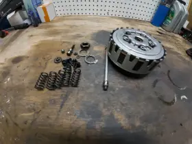 5bn-16150-00-00 Yamaha V-star Xvs650 650 Classic Custom Engine Motor Clutch Basket Hub And Plates 5bn-16150-00-00 Yamaha V-star Xvs650 650 Classic Custom Engine Motor Clutch Basket Hub And Plates