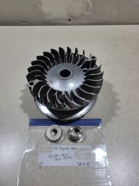 5ru-w1762-12-00 Yamaha 2005 Majesty 400 Yp400 Variator Front Drive Clutch Assembly #925.2-64 5ru-w1762-12-00 Yamaha 2005 Majesty 400 Yp400 Variator Front Drive Clutch Assembly #925.2-64
