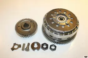 5s7-16150-00-00 Yamaha 2012 V Star 950 Complete Clutch W Plates Basket Hub