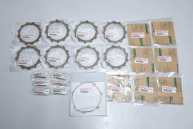5tj-w001g-00-00 Yamaha New Oem Clutch Plate Kit Nos