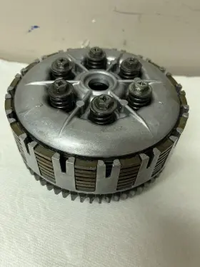 5x5-16150-00-00 Yamaha 1982 82 Yz250 Complete Clutch Assembly Plates Basket Hub 5x5-16150-00-00 Yamaha 1982 82 Yz250 Complete Clutch Assembly Plates Basket Hub