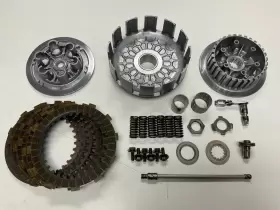 90387-2513a-00 Yamaha 1999 99 Yz 250 Yz250 Complete Clutch Basket Hub Rod Pressure Plate Discs