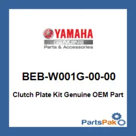 Beb-w001g-00-00 Yamaha 2022 - 2024 Yzf-r7 Yzf R7 Oem Factory Clutch Plate Kit Beb-w001g-00-00 Yamaha 2022 - 2024 Yzf-r7 Yzf R7 Oem Factory Clutch Plate Kit