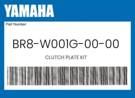 Br8-w001g-00-00 Yamaha Genuine Clutch Plate Kit - Br8-w001g-00-00 Yamaha Genuine Clutch Plate Kit -