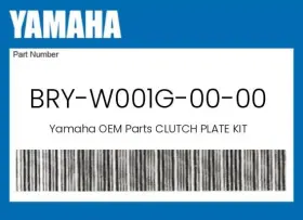 Bry-w001g-00-00 Yamaha Genuine Clutch Plate Kit - Bry-w001g-00-00 Yamaha Genuine Clutch Plate Kit -