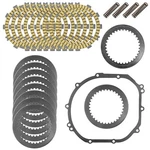 Clutch Friction Steel Plates Kit For Kawasaki Ninja ZX-6R ZX6R ZX600 1995 1999 New. Price: $46.99.