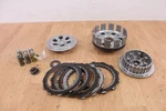 1976 Honda MT250 Clutch Basket Hub Pressure Plate Discs Springs Used. Price: $69.00.