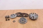 1973 Honda CR250 Clutch Basket Hub Discs Springs Used. Price: $169.00.