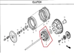 New Genuine Honda Oem Clutch Center Hub CRF150RB 2007-2021. Price: $55.88.