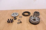 1978 Yamaha TT500 Clutch Basket Hub Pressure Plate Discs Springs Used. Price: $79.00.