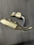 Genuine Triumph Tf 250-X Akrapovic Exhaust, Full System A9601343 Used. Price: $1000.00.