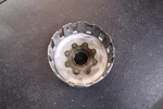 Honda 1980 - 1983 GL1100 Goldwing Engine Primary Driven Gear Clutch Basket Used. Price: $60.00.