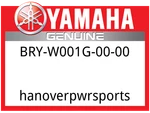 Yamaha Oem Part BRY-W001G-00-00 Clutch Plate Kit New. Price: $220.99.