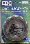 Ebc Dirt Racer Clutch Set DRC160: Suzuki RM250 06-2008 New. Price: $109.95.