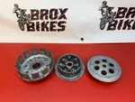 1991 Honda CR250R Clutch Basket Pressure Plate Center Hub Used. Price: $95.00.