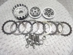 2012 11-13 Honda Clutch Basket Hub Plate Disc Inner Outer Lot Used. Price: $120.89.