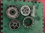 2006 06-08 Kawasaki Ninja EX650R Clutch Basket Hub Primary Plate Disc Used. Price: $45.00.