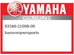 Yamaha Oem Part 93340-21008-00 Bearing New. Price: $32.99.