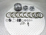 2024 24-25 Kawasaki ZX636 ZX6R Ninja Clutch Basket Hub Primary Plate Disc Used. Price: $142.25.