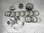 2016 13-16 Kawasaki Z800 ZR800 Clutch Basket Inner Outer Plates Used. Price: $176.65.