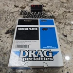 Drag Specialties Organic Clutch Plate Kit For 1984-90 Harley Davidson Sportster New. Price: $89.00.