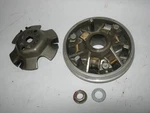 91-96 Honda Cub Primary Drive Clutch Movable Face & Rollers Used. Price: $120.00.