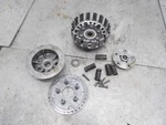 1986 Yamaha 86-87 YZ125 Oem Complete Clutch Basket Hub 1LX-16150-00-00 Used. Price: $109.61.